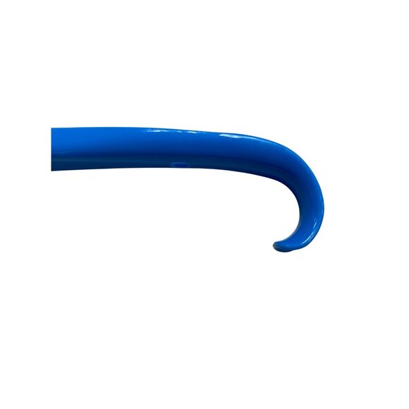 Extra Long Blue Plastic Shoe Horn With Hook For Easy Use On Shoes & Boots - Picture 4 of 4